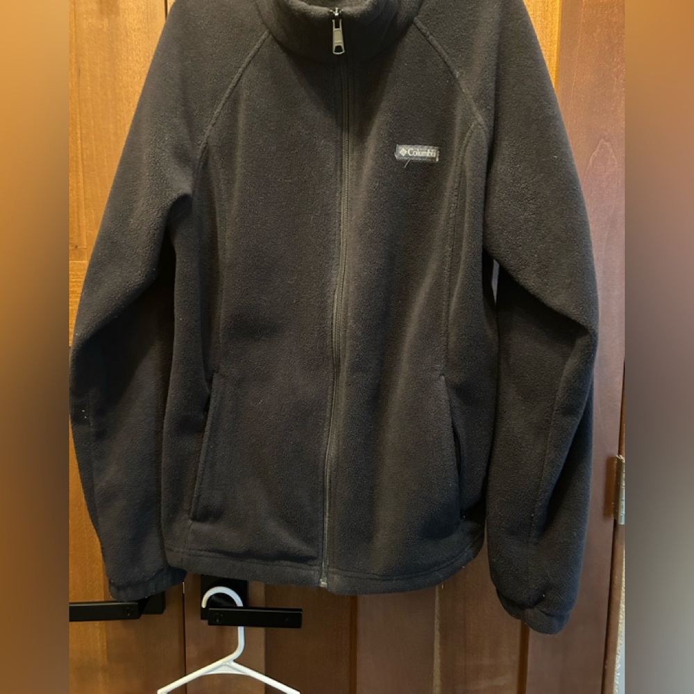 Columbia Black Fleece Jacket XL